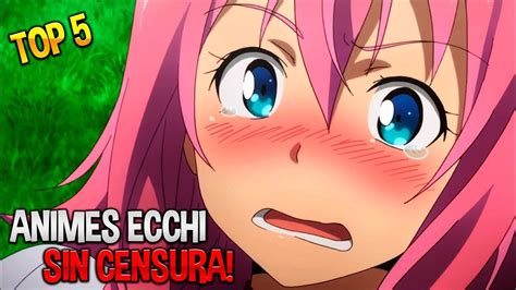 5 MELHORES Animes ECCHI sem censura que。